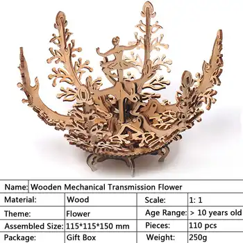 3D Creatives Wooden DIY Puzzle Toy Dancing Girl Flower Model Three-Dimensional Puzzle Decoration Valentine'S Day Birthday Gif
3D Creatives Wooden DIY Puzzle Toy Dancing Girl Flower Model Three-Dimensional Puzzle Decoration Valentine'S Day Birthday Gif