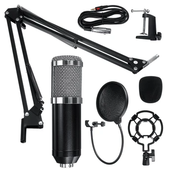 Professional bm 800 Karaoke Microphone Condenser Microphone Kits Bundle Mikrofon for Computer Microfone for Audio Vocal Record
Professional bm 800 Karaoke Microphone Condenser Microphone Kits Bundle Mikrofon for Computer Microfone for Audio Vocal Record