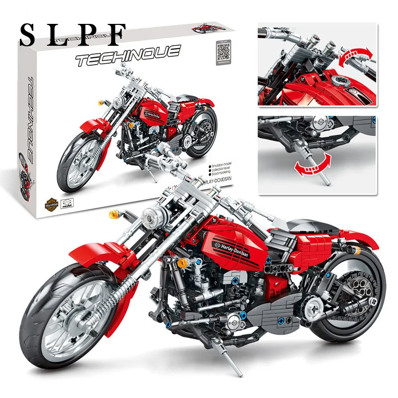 Building Blocks Compatible With Legoing Educational Toys For Children Boys DIY Kids Motorcycle Model Set Assembly Brick R25
Building Blocks Compatible With Legoing Educational Toys For Children Boys DIY Kids Motorcycle Model Set Assembly Brick R25