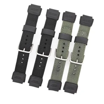 Watch accessories men's black Nylon strap for Casio F-108WH W-215 W-216 Sport Watch band F108WH Wristband W216 W215 Bracelet New
Watch accessories men's black Nylon strap for Casio F-108WH W-215 W-216 Sport Watch band F108WH Wristband W216 W215 Bracelet New