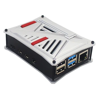 for Raspberry Pi 4 Model B Case Cooling Shell Enclosure Heat Dissipation Protective Shell with Fan Module
for Raspberry Pi 4 Model B Case Cooling Shell Enclosure Heat Dissipation Protective Shell with Fan Module