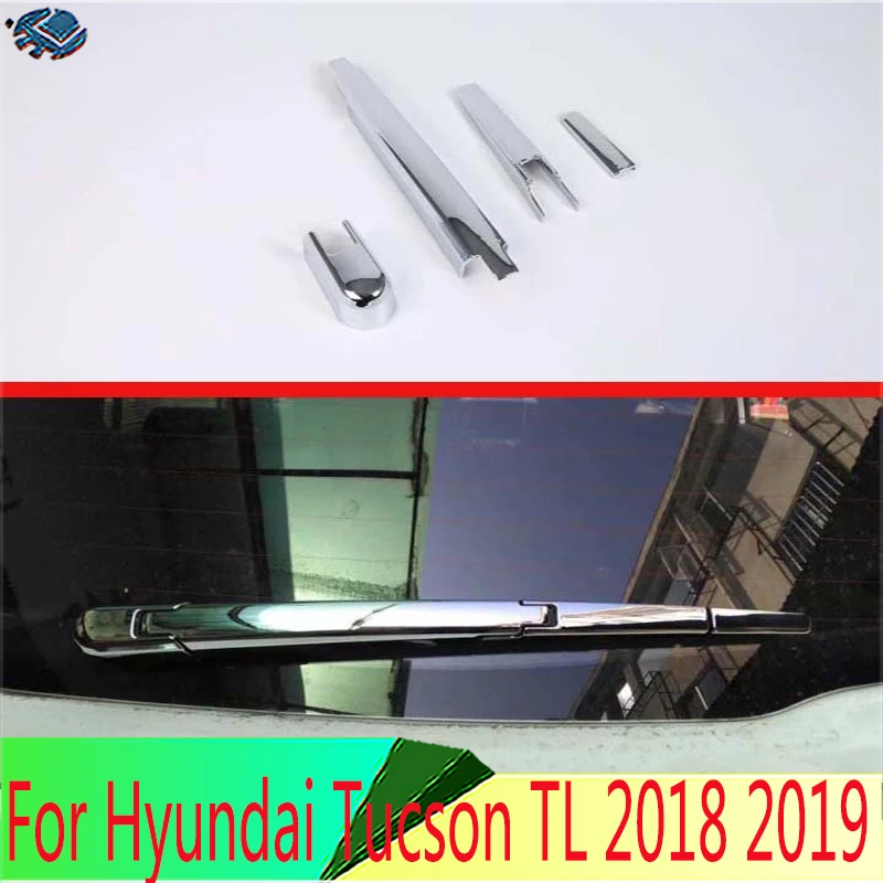 Фото Насадка для стеклоочистителя заднего стекла Hyundai Tucson TL ix35 2018 2019 ABS Chrome | Автомобили