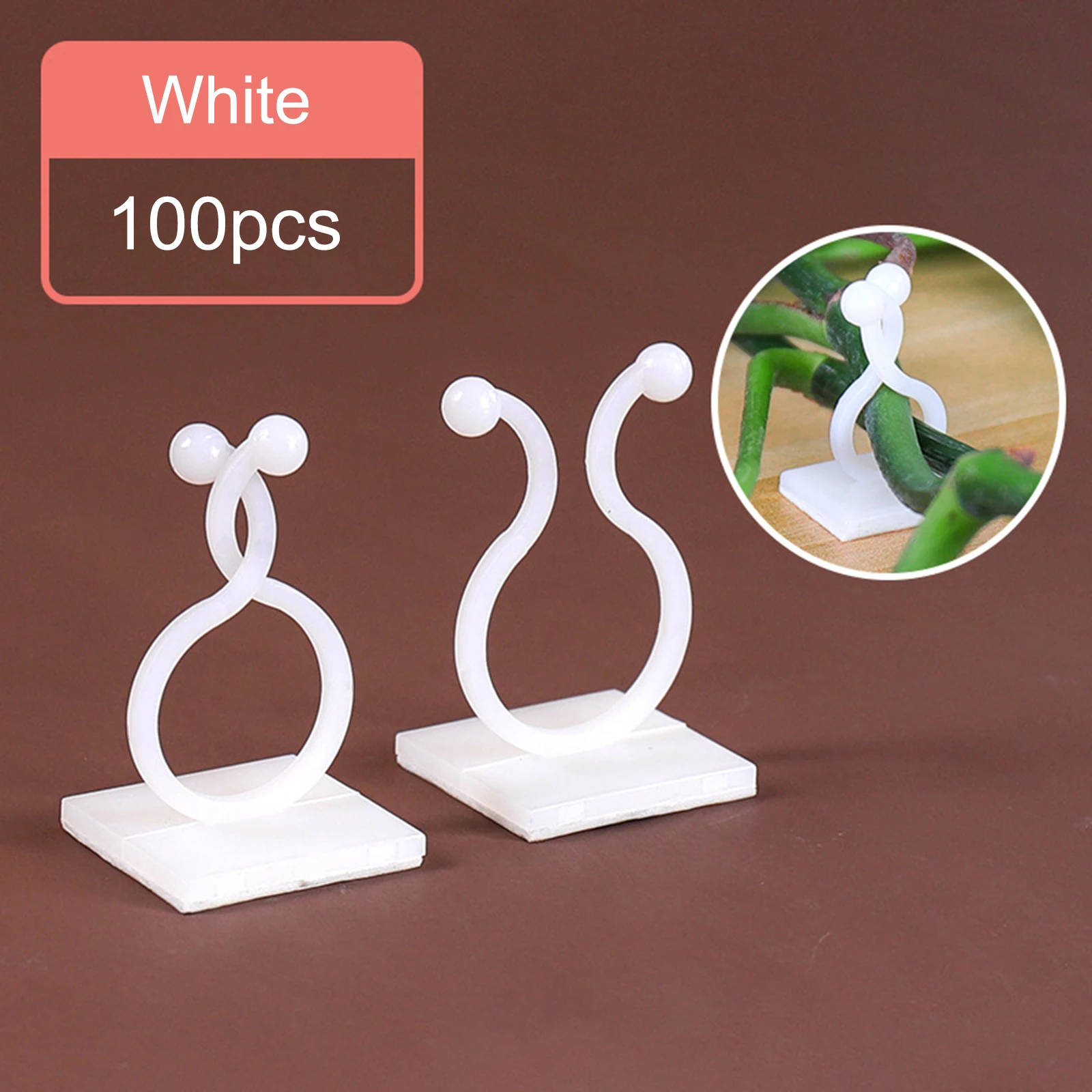 100pcs Invisible Wall Vines Fixture Wall Sticky Hook Climbing Vine Plant Fixer Home Balcony Garden Decoration Holder
100pcs Invisible Wall Vines Fixture Wall Sticky Hook Climbing Vine Plant Fixer Home Balcony Garden Decoration Holder