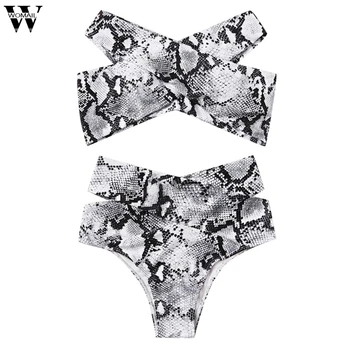 Womail Bikini Snake print Strappy Bandage Bikinis Set Push Up Bikini Swimwear Brazilian Swimsuit Bathing Suit Maillot De Bain
Womail Bikini Snake print Strappy Bandage Bikinis Set Push Up Bikini Swimwear Brazilian Swimsuit Bathing Suit Maillot De Bain
