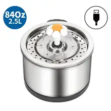 Cat Water Fountain 2.5L Automatic Pet Water Dispenser with 4 Stage Filters Electric Drinking Fountain Ultra Quiet Water Feeder
Cat Water Fountain 2.5L Automatic Pet Water Dispenser with 4 Stage Filters Electric Drinking Fountain Ultra Quiet Water Feeder