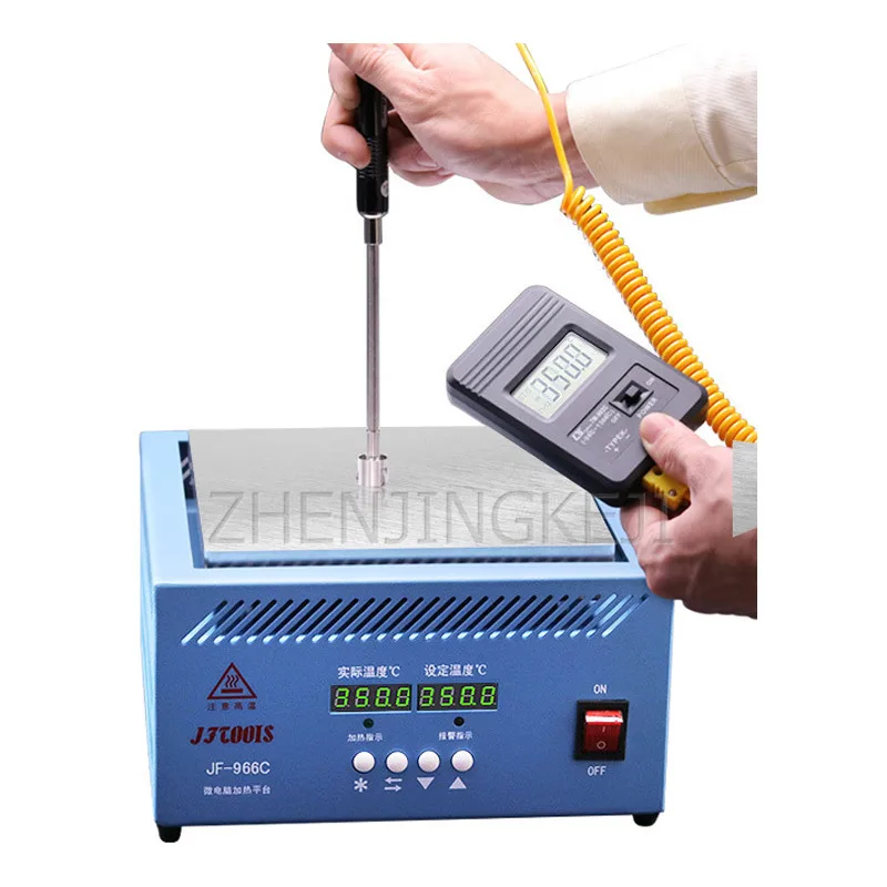 Aluminum Hemming Constant Temperature Anti-scalding Heating Platform LED Lamp Beads Double Digital Display Desoldering Station
Aluminum Hemming Constant Temperature Anti-scalding Heating Platform LED Lamp Beads Double Digital Display Desoldering Station