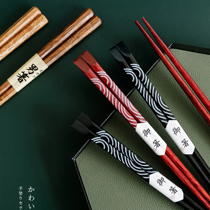 Japan Style wooden chopsticks single wear household household classification chopsticks solid wood men's Tableware 5pairs
Japan Style wooden chopsticks single wear household household classification chopsticks solid wood men's Tableware 5pairs