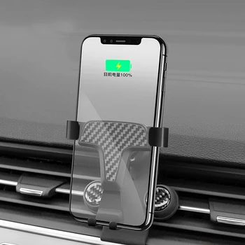 For Audi Q7 2016 2017 2018 2019 Black Car Mobile Phone Holder Gravity Reaction Clip Type Air Vent Mount Stand
For Audi Q7 2016 2017 2018 2019 Black Car Mobile Phone Holder Gravity Reaction Clip Type Air Vent Mount Stand