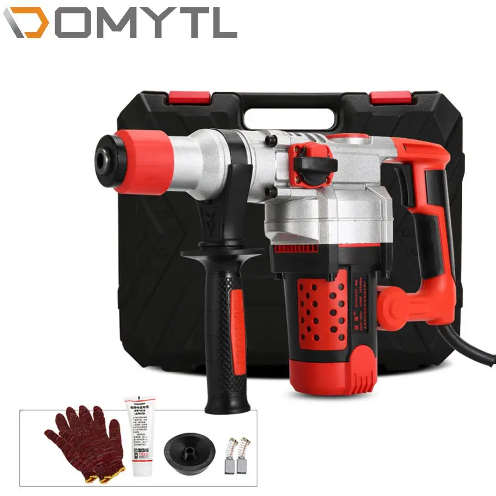 2200W Electric Hammer Electric Pickaxe Electric Drill Multifunctional Impact Drill Household Concrete Drilling Tools 220V
2200W Electric Hammer Electric Pickaxe Electric Drill Multifunctional Impact Drill Household Concrete Drilling Tools 220V