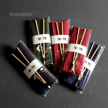 WIZAMONY Purely Handmade tea set bamboo chaze tea spoon Needle set chinese kung fu tea accessories six gentlemen
WIZAMONY Purely Handmade tea set bamboo chaze tea spoon Needle set chinese kung fu tea accessories six gentlemen
