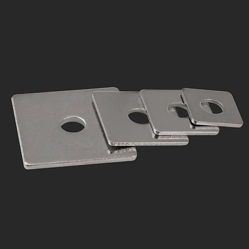 Metric Square Flat Washers M3 M4 M5 M6 M8 M10 M12 M14 M16 304(A2) Stainless Steel Washer Thickness 1~3mm
Metric Square Flat Washers M3 M4 M5 M6 M8 M10 M12 M14 M16 304(A2) Stainless Steel Washer Thickness 1~3mm