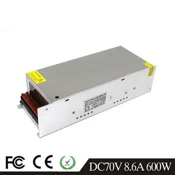 600W 70V 8.6A Small Volume Single Output Switching Power Supply 220V AC DC70V SMPS for Industrial Equipment Machine CNC Motors
600W 70V 8.6A Small Volume Single Output Switching Power Supply 220V AC DC70V SMPS for Industrial Equipment Machine CNC Motors