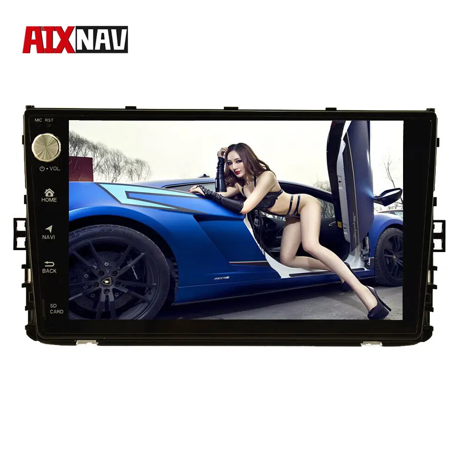 Car Radio 1 Din Rear View Camera Android Auto GPS Navigation DVD Player Video Phone Mirror Link for Volkswagen Passat | Автомобили и