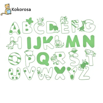 Kokorosa Word Dies Alphabet Metal Cutting Dies for Card Making Scrapbooking Dies Embossing Cuts Stencil Craft New 2019 Dies