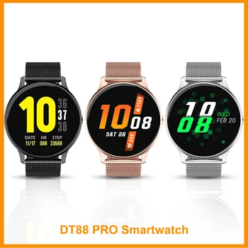 NO.1 DT88 PRO Smart Watch ECG Heart Rate Blood Pressure IP67 WaterProof Bluetooth Call/Message Reminder VS DT78 SmartWatch
NO.1 DT88 PRO Smart Watch ECG Heart Rate Blood Pressure IP67 WaterProof Bluetooth Call/Message Reminder VS DT78 SmartWatch