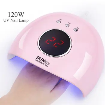 120w Nail Dryer Lamp Nail Phototherapy Machine Smart Uv Led Quick-drying Nail Lamp Uv Baking Lamp Portable Nail Dryer
120w Nail Dryer Lamp Nail Phototherapy Machine Smart Uv Led Quick-drying Nail Lamp Uv Baking Lamp Portable Nail Dryer