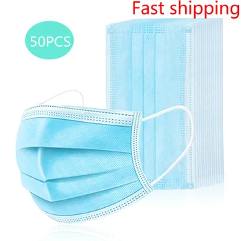 Disposable Masks Anti Smog Mouth mask 3 layers Dust Protection Face Mask Filter PM2.5 Masker Unisex Korean Fashion Mask
Disposable Masks Anti Smog Mouth mask 3 layers Dust Protection Face Mask Filter PM2.5 Masker Unisex Korean Fashion Mask