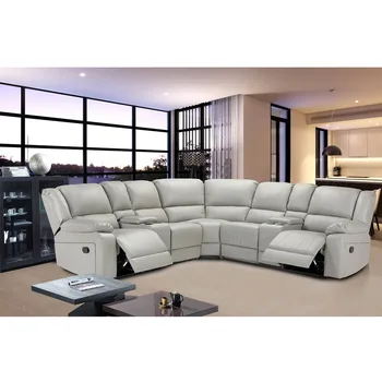 Sectional Sofa Black/Grey With 2 Consoles With Cup Holders Streamlined Transitional Recline Seating Home Living Room Furniture
Sectional Sofa Black/Grey With 2 Consoles With Cup Holders Streamlined Transitional Recline Seating Home Living Room Furniture