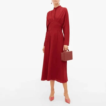 New ancient ways is the little red dress covered hip show thin western style the dress dress long autumn temperament
New ancient ways is the little red dress covered hip show thin western style the dress dress long autumn temperament