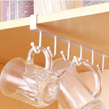 6Hooks Cup Holder Hang Kitchen Cabinet Under Shelf Storage Rack Organization Hook Bar Storage Home Organizer
6Hooks Cup Holder Hang Kitchen Cabinet Under Shelf Storage Rack Organization Hook Bar Storage Home Organizer