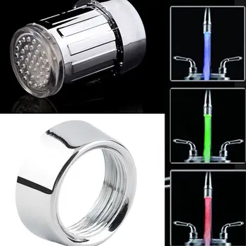 3 Color Glow Kitchen Tap Waterfall LED Light Water Faucet Temperature Sensor With adapter
3 Color Glow Kitchen Tap Waterfall LED Light Water Faucet Temperature Sensor With adapter
