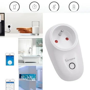 Sonoff S26 Basic WiFi Socket AU/EU/UK/US Wireless Plug Smart Home Switch Work With Google Assistant
Sonoff S26 Basic WiFi Socket AU/EU/UK/US Wireless Plug Smart Home Switch Work With Google Assistant