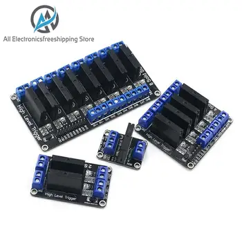 5V Relay 1 2 4 8 Channel OMRON SSR High Low Level Solid State Relay Module 250V 2A For Arduino
5V Relay 1 2 4 8 Channel OMRON SSR High Low Level Solid State Relay Module 250V 2A For Arduino