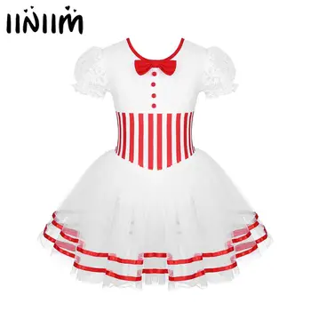 iiniim Kids Girls Lyrical Dance Costumes Striped Figure Ice Skating Dresses Baton Twirling Snap Leotard Dress Hot Dance Wear 
iiniim Kids Girls Lyrical Dance Costumes Striped Figure Ice Skating Dresses Baton Twirling Snap Leotard Dress Hot Dance Wear
