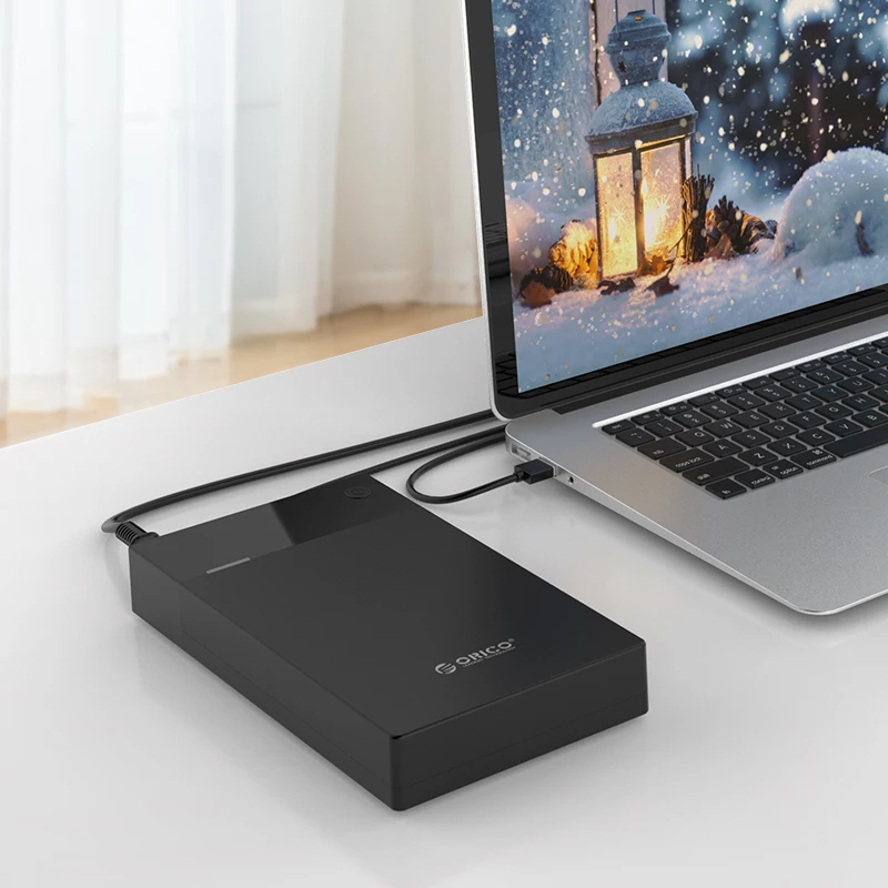 ORICO 3.5'' HDD Case with 12W1A Built-in Power Protable Hard Drive Enclosure SATA to USB 3.0 Supply Up to 16TB Support UASP Box ORICO 3.5'' HDD Case with 12W1A Built-in Power Protable Hard Drive Enclosure SATA to USB 3.0 Supply Up to 16TB Support UASP Box