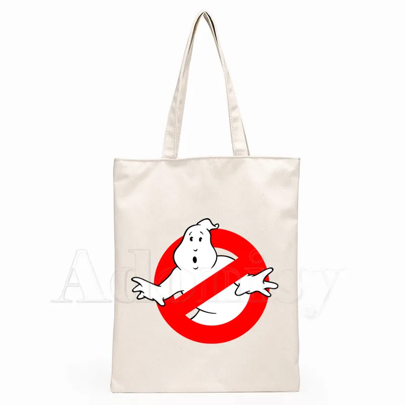 Ghost Busters Ladies Handbags Cloth Canvas Tote Bag Shopping Travel Women Eco Reusable Shoulder Shopper Bags Bolsas De Tela
Ghost Busters Ladies Handbags Cloth Canvas Tote Bag Shopping Travel Women Eco Reusable Shoulder Shopper Bags Bolsas De Tela