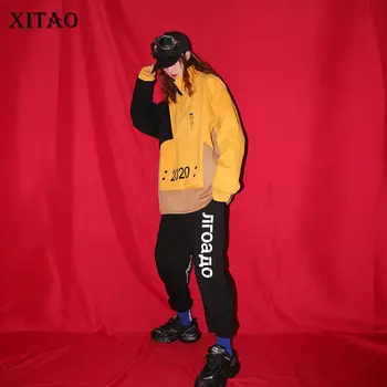 XITAO Letter Women Sweatshirt Fashion Women 2020 Spring Elegant Goddess Fan Patchwork Minority Loose Casual Sweatshirt DMY3049
XITAO Letter Women Sweatshirt Fashion Women 2020 Spring Elegant Goddess Fan Patchwork Minority Loose Casual Sweatshirt DMY3049