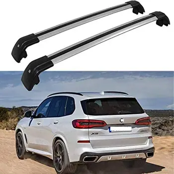 2Pcs Fits for BMW- X5 G05 2019 2020 2021 Adjustable Crossbars Cross Bars Lockable Roof Top Rail Rack Luggage Cargo Carrier Kits
2Pcs Fits for BMW- X5 G05 2019 2020 2021 Adjustable Crossbars Cross Bars Lockable Roof Top Rail Rack Luggage Cargo Carrier Kits