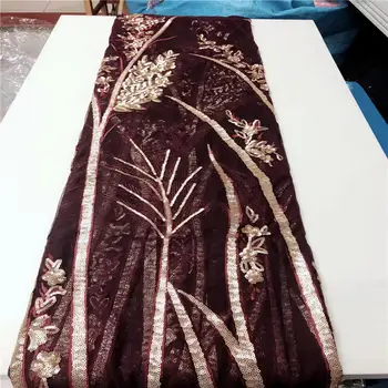 High Quality Nigerian Tulle Lace Fabrics 2020 Latest African Burgundy Sequins French Net Lace Fabric With Sequins Lace Dress
High Quality Nigerian Tulle Lace Fabrics 2020 Latest African Burgundy Sequins French Net Lace Fabric With Sequins Lace Dress