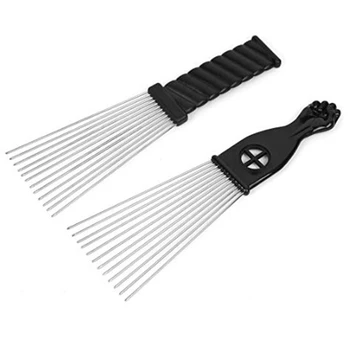 2Pcs Hairdressing Comb, Back Comb, Hairdressing Wide-Tooth Steel Pin Insertion Comb, Texture Comb, Styling Comb
2Pcs Hairdressing Comb, Back Comb, Hairdressing Wide-Tooth Steel Pin Insertion Comb, Texture Comb, Styling Comb