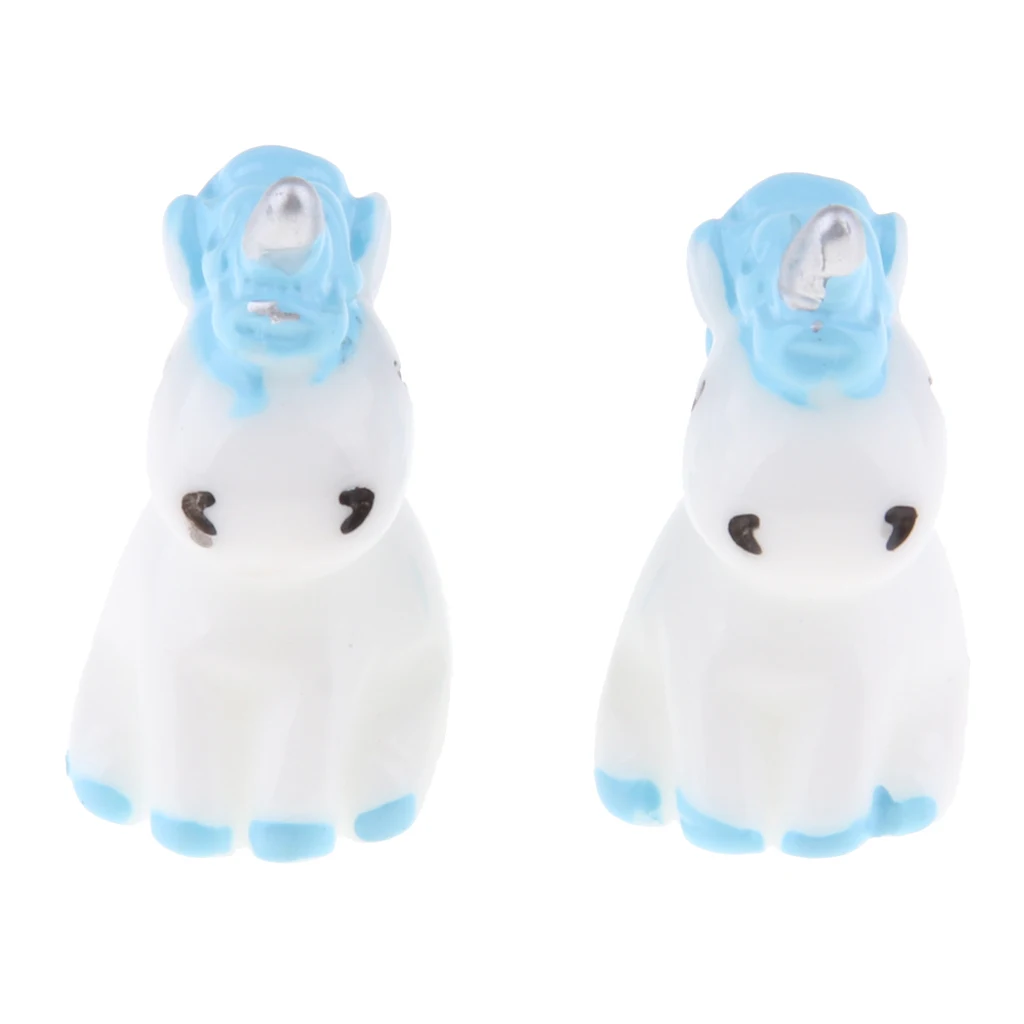 2Pcs Miniature Unicorn Figurine Mini Unicorn Miniature Fairy Garden Dollhouse Micro Landscape Ornaments Gift for Kids Toys 2Pcs Miniature Unicorn Figurine Mini Unicorn Miniature Fairy Garden Dollhouse Micro Landscape Ornaments Gift for Kids Toys