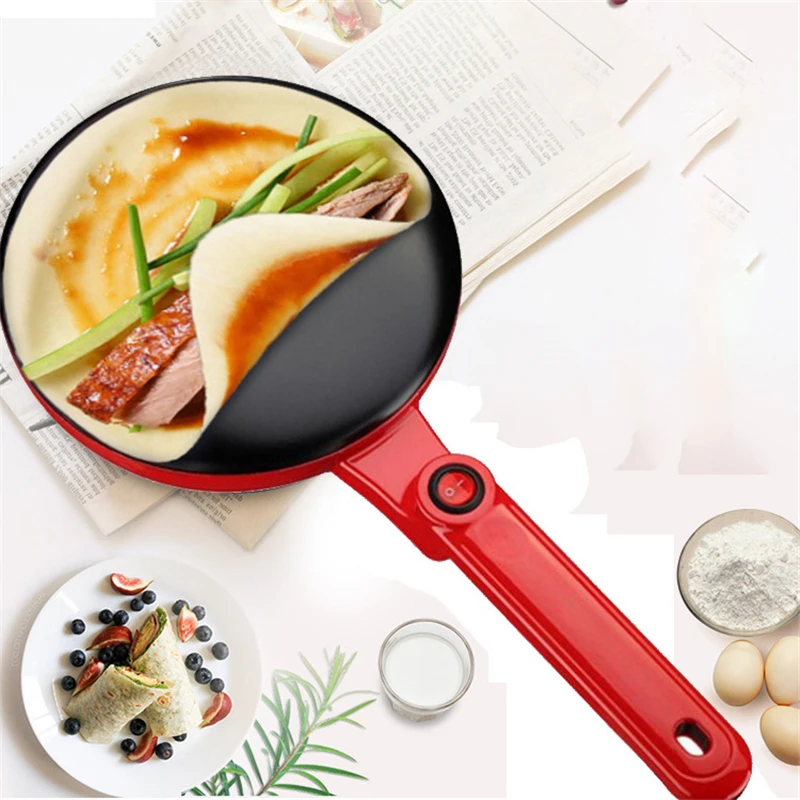 Electric Crepe Maker Pizza Pancake Machine Non-Stick Griddle Baking Pan Cake Machine Kitchen Cooking Tools Crepes Frying Pan
Electric Crepe Maker Pizza Pancake Machine Non-Stick Griddle Baking Pan Cake Machine Kitchen Cooking Tools Crepes Frying Pan