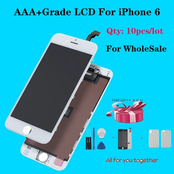 10pcs/lot lcd screen for iPhone 6s plus display Replacement Touch Screen Digitizer No Dead Pixel Pantalla For iPhone 6G full set
10pcs/lot lcd screen for iPhone 6s plus display Replacement Touch Screen Digitizer No Dead Pixel Pantalla For iPhone 6G full set