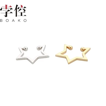 BOAKO Clip Earring Star Diamond 925 Sterling Silver Earrings For Women Pendientes Jewelry Brincos Gold Earrings Korean
BOAKO Clip Earring Star Diamond 925 Sterling Silver Earrings For Women Pendientes Jewelry Brincos Gold Earrings Korean