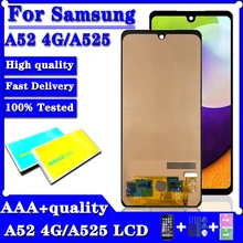 Écran tactile LCD de 6.5 pouces, pour Samsung Galaxy A52 A525 4G A525 A525F A525M=