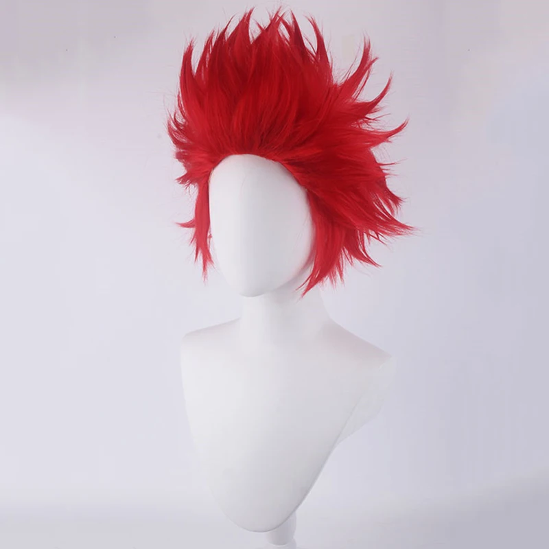 Ktip Up My Boku No Hero Academia Kirishima Eijiro Short Red Heat Resistant Cosplay Costume Wig & Cap 12 Ktip Up My Boku No Hero Academia Kirishima Eijiro Short Red Heat Resistant Cosplay Costume Wig & Cap -Zentai shop online Hb8b32705267549358a76f9c116a8d642X.jpg
