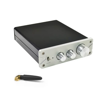 Hifi Bluetooth 5.0 Tpa3116 2.0 Stereo Power Audio Amplifier 100W x2 Pcm5102A Decoding Dac For Home Home Theater(Silver)
Hifi Bluetooth 5.0 Tpa3116 2.0 Stereo Power Audio Amplifier 100W x2 Pcm5102A Decoding Dac For Home Home Theater(Silver)