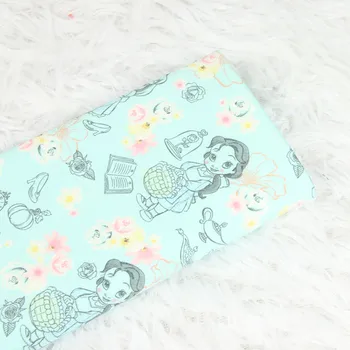 140*50cm Cartoon Girl Printed Cotton Fabric Patchwork for Sewing Cloth Quilt Material Accessories Slight Elastic Cotton Fabrics
140*50cm Cartoon Girl Printed Cotton Fabric Patchwork for Sewing Cloth Quilt Material Accessories Slight Elastic Cotton Fabrics