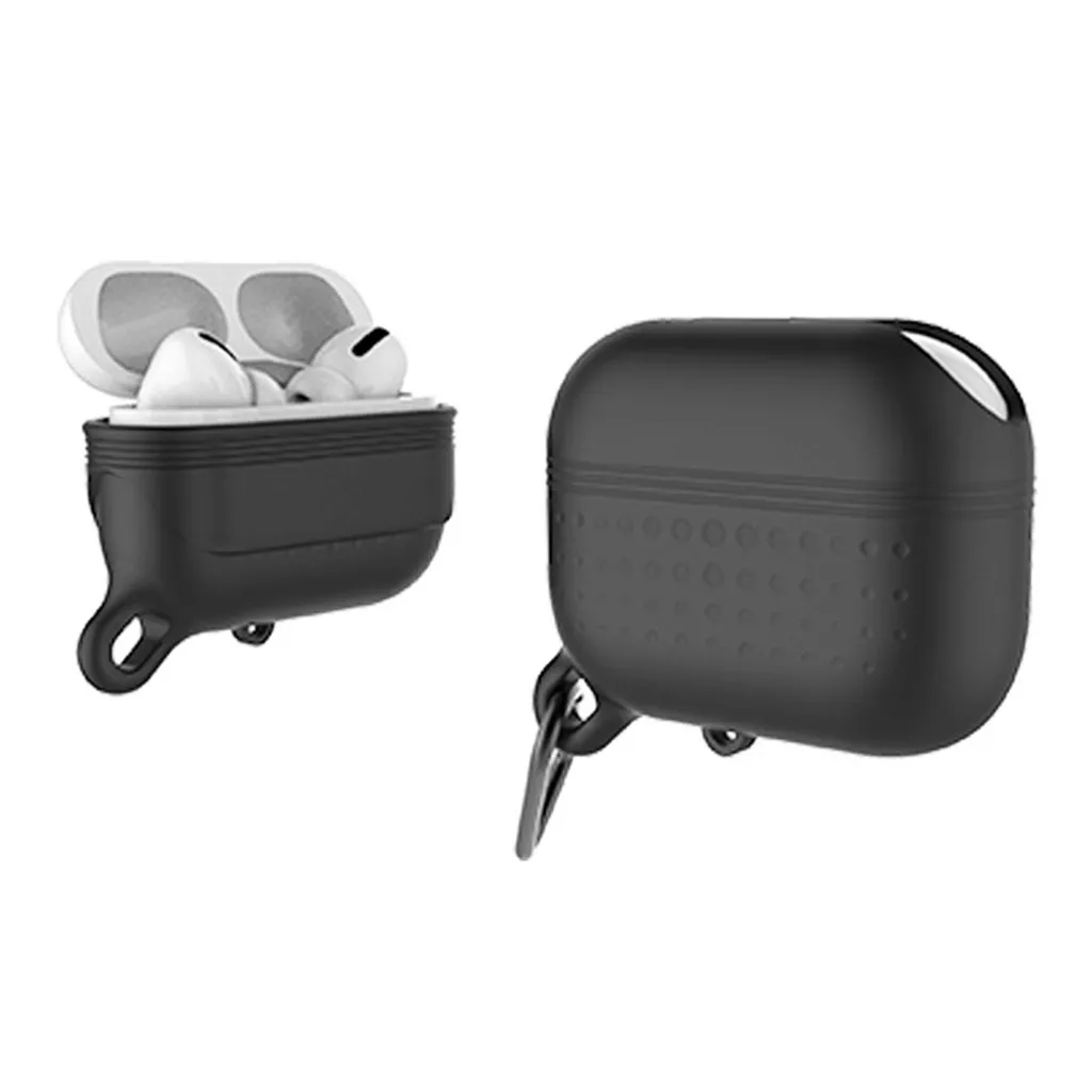 Чехол для беспроводной зарядки AirPods Pro 2019 с силиконовой защитой от царапин