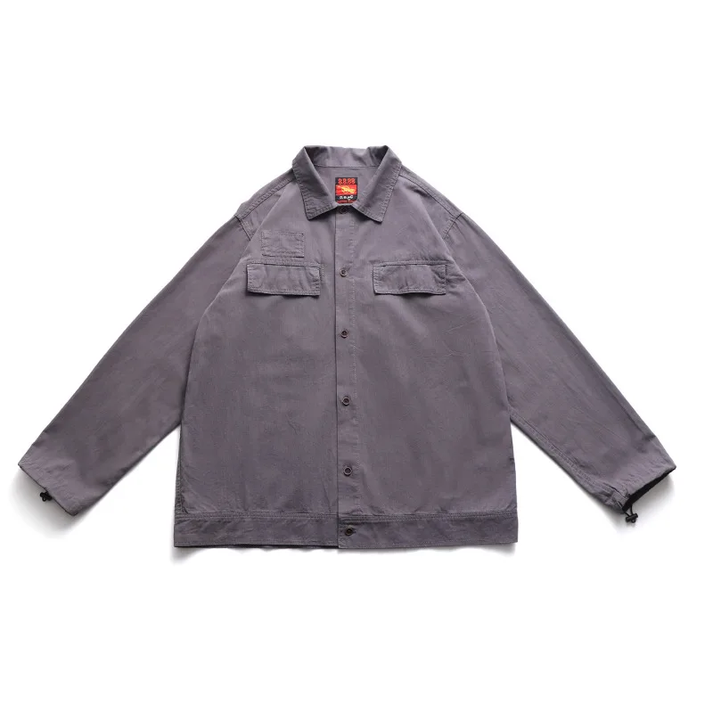 Wu Airlines 2020 Japanese-style Simple Tooling Jacket Fold-down Collar Long Sleeve MEN'S Outerwear Multi-pockets Shirt Retro Loo
Wu Airlines 2020 Japanese-style Simple Tooling Jacket Fold-down Collar Long Sleeve MEN'S Outerwear Multi-pockets Shirt Retro Loo