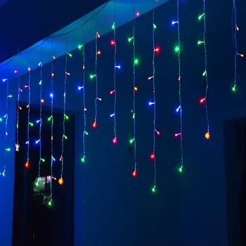 fairy tale string 8 mode 4x0.6 Icicle curtain Llights 96 leds flashing lights indoor wedding outdoor holiday garden decor lamp
fairy tale string 8 mode 4x0.6 Icicle curtain Llights 96 leds flashing lights indoor wedding outdoor holiday garden decor lamp