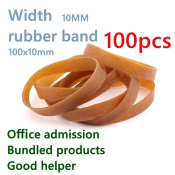 50pcs 100x20mm width Elastic rubber band latex binding Dressing band Admission Stretch tape Office admission Carry rubber bands
50pcs 100x20mm width Elastic rubber band latex binding Dressing band Admission Stretch tape Office admission Carry rubber bands