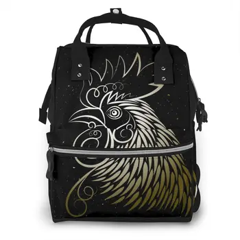 Mummy Bag The Head Of Rooster Nappy Backpack Large Capacity Stroller Bag Mom Baby Multi-function Waterproof Diaper Bag
Mummy Bag The Head Of Rooster Nappy Backpack Large Capacity Stroller Bag Mom Baby Multi-function Waterproof Diaper Bag