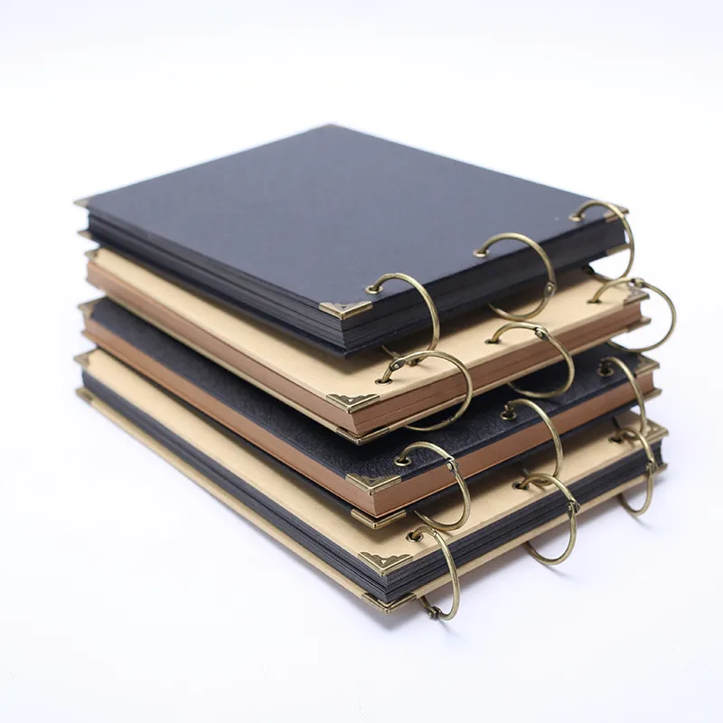 10 Inch Retro Kraft Paper DIY Craft Paper Album Hoop Hand-adhesive Album Leather Card Loose-leaf Album
10 Inch Retro Kraft Paper DIY Craft Paper Album Hoop Hand-adhesive Album Leather Card Loose-leaf Album
