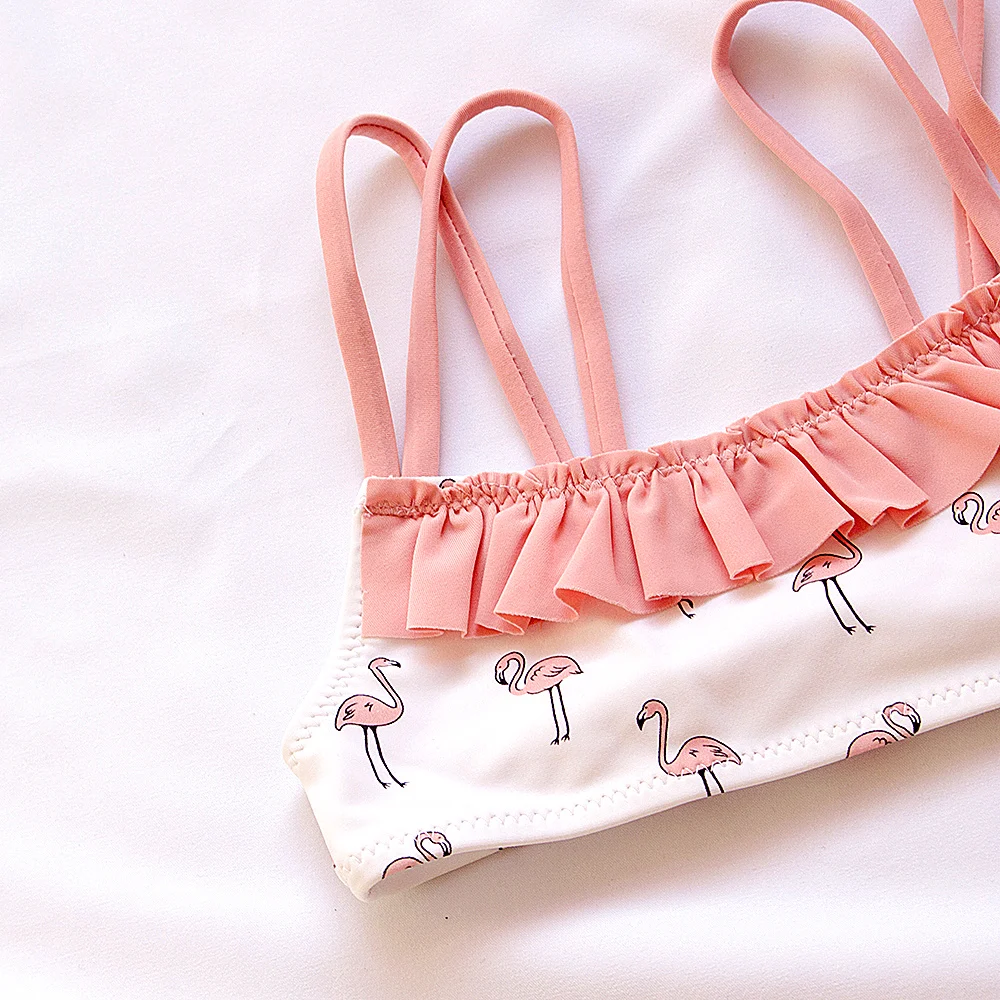 Mädchen Bikini Set 2026 Falbala Princess Kinder Badeanzug 2 10