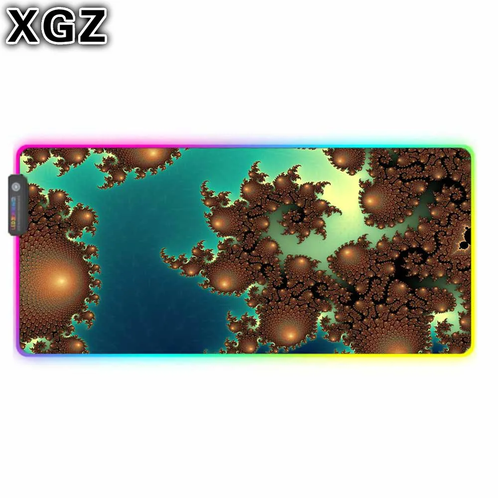 XGZ Golden Pattern Game Mouse Pad LED Backlight Color RGB Computer Notebook Office Game Accessories Rubber Non-slip Mouse Pad
XGZ Golden Pattern Game Mouse Pad LED Backlight Color RGB Computer Notebook Office Game Accessories Rubber Non-slip Mouse Pad